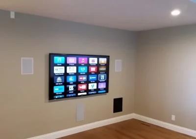slider tv mount fourth row third