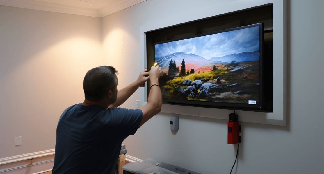 Wall-mounted-TVs-in-NYC-Spaces